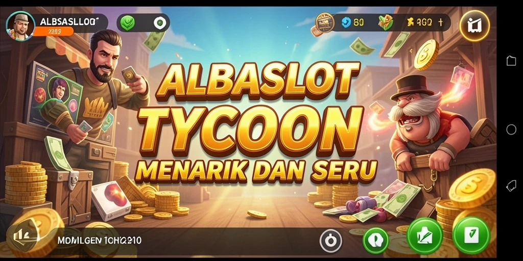 Tampilan menarik dan gameplay menarik di ALBASLOT.