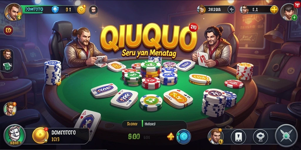 Tampilan gameplay seru dalam DOMTOTO yang penuh tantangan.