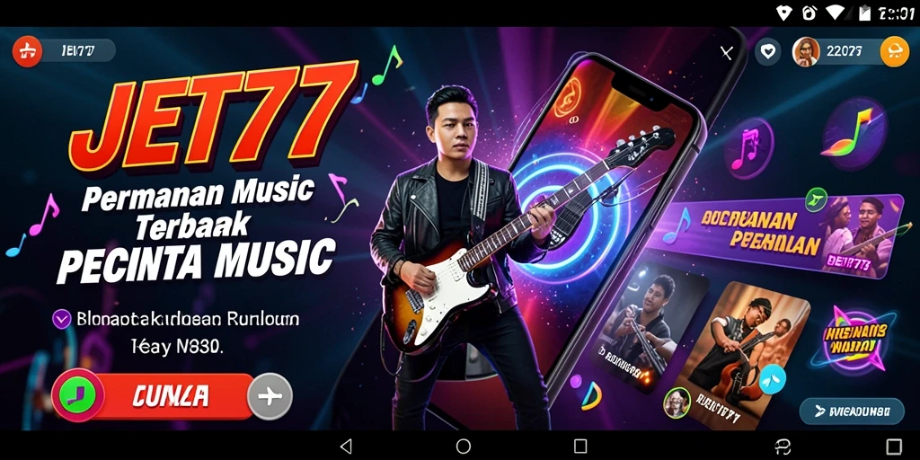 Tampilan gameplay menarik dari JET77 yang memukau.