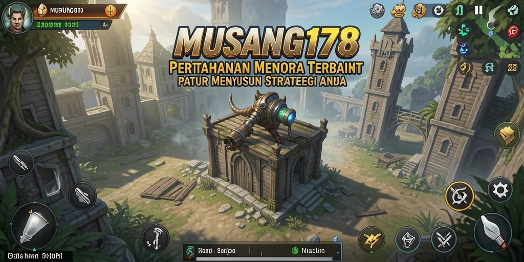 Tampilan gameplay yang seru dari MUSANG178 dengan pertempuran menantang.