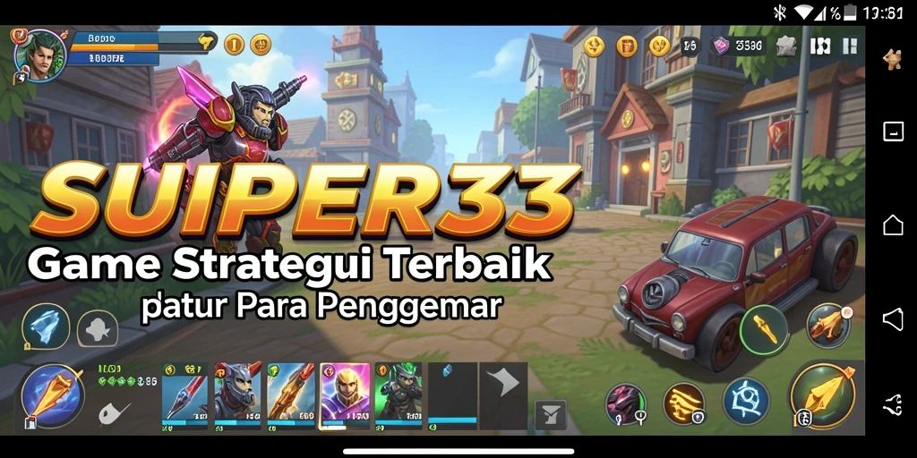 Tampilan screenshot dari gameplay <strong>SUPER33</strong> yang menampilkan aksi strategi yang mendebarkan.